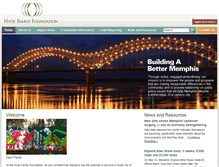 Tablet Screenshot of hydefoundation.org.sitemason.com